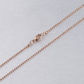 Factory direct stainless steel ball ball chain wave baby chain DIY pendant jewelry with chain lobster buckle necklace 45cm