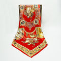 90cm spring new royal horse gem Lady silk scarf square scarf shawl scarf wholesale