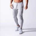 2019 Men's Sports Pants Men's Slim-Fit Elastic Invisible Zipper Casual Pants Stretch Cotton Foot-Retaining Pants Men's