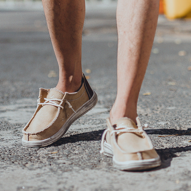 8803 Men's Cloth Shoes Breathable Widened Fat Foot Wide Foot Shoes Men's Fat Foot Wide Fat Casual Shoes Plus Size Canvas Shoes