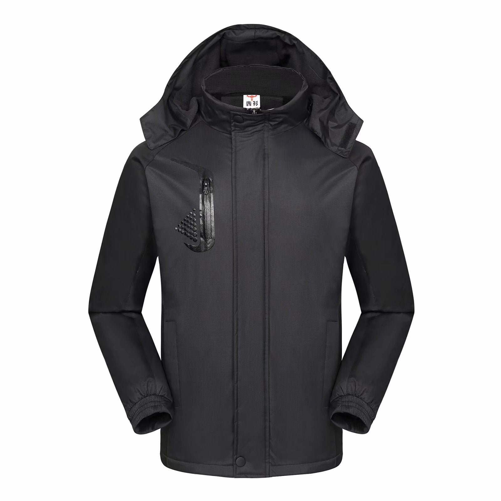 Velvet Thickeneded Jacket with Custom Printed Logo, Corporate Work Clothes, Windproof and Waterproof Warm Jacket, Advertising Shirt