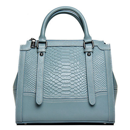 Bags for Women 2024 New Fashion Genuine Leather Crossbody Bag Women's Crocodile Pattern Handheld Shoulder Bag European and American Dropshipping