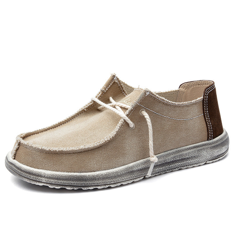 8803 Men's Cloth Shoes Breathable Widened Fat Foot Wide Foot Shoes Men's Fat Foot Wide Fat Casual Shoes Plus Size Canvas Shoes