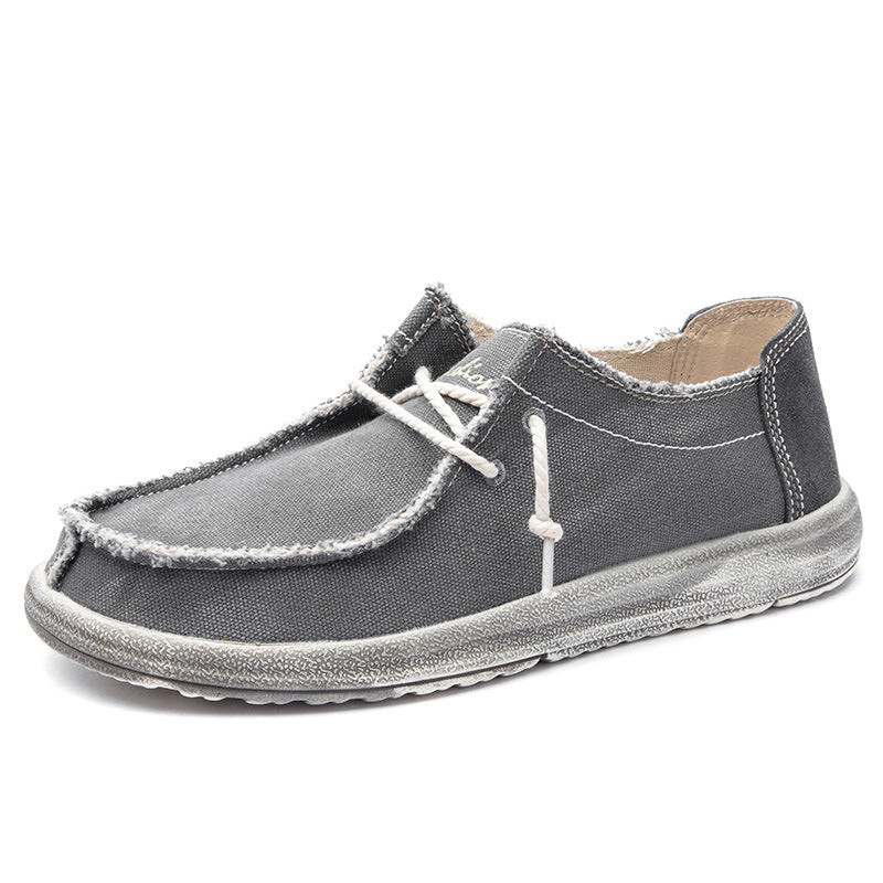 8803 Men's Cloth Shoes Breathable Widened Fat Foot Wide Foot Shoes Men's Fat Foot Wide Fat Casual Shoes Plus Size Canvas Shoes