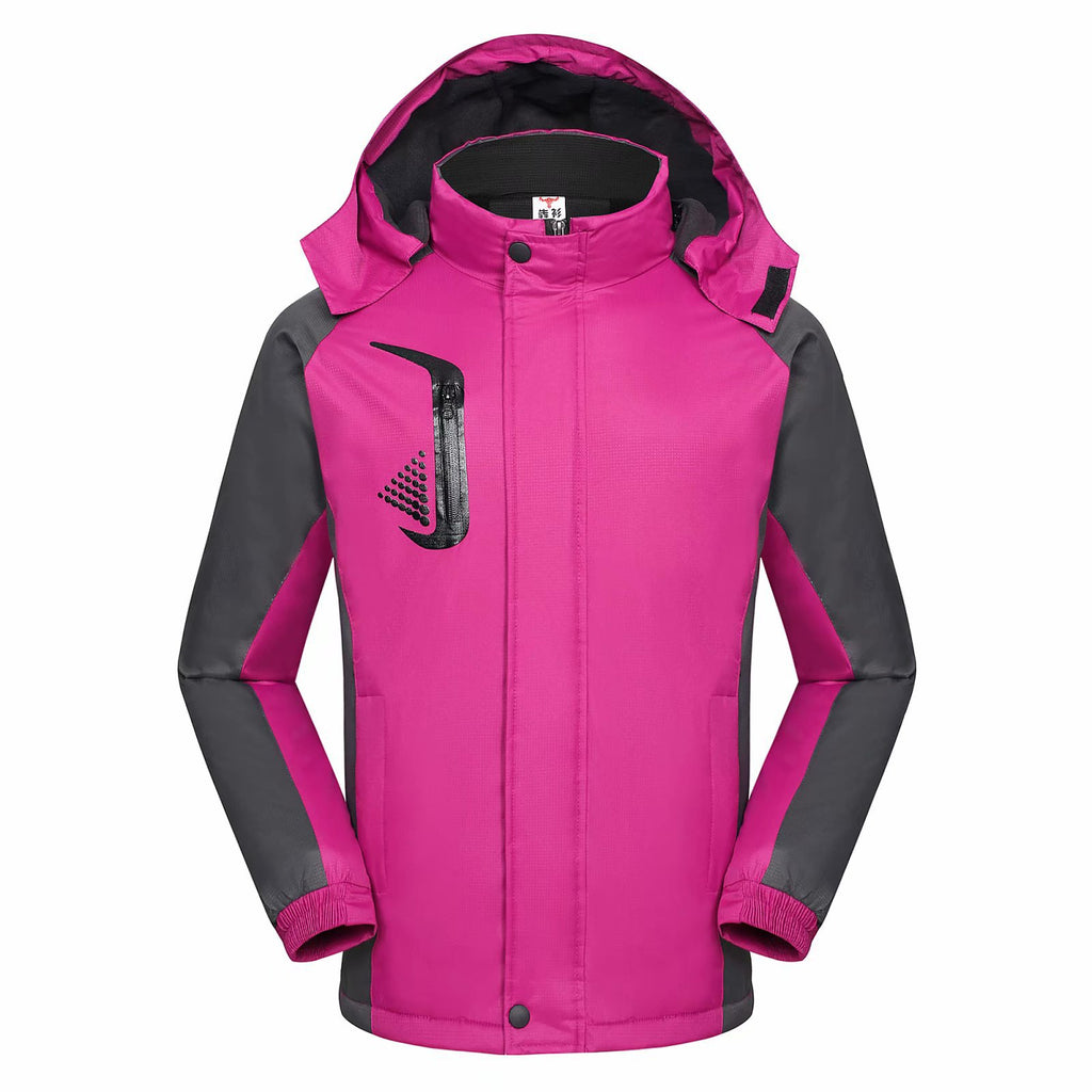 Velvet Thickeneded Jacket with Custom Printed Logo, Corporate Work Clothes, Windproof and Waterproof Warm Jacket, Advertising Shirt