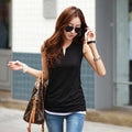 Summer New Women's Korean Style V-Neck Sleeveless T-Shirt Pure Cotton Base Shirt Slim Fit Tank Top Cross-Border