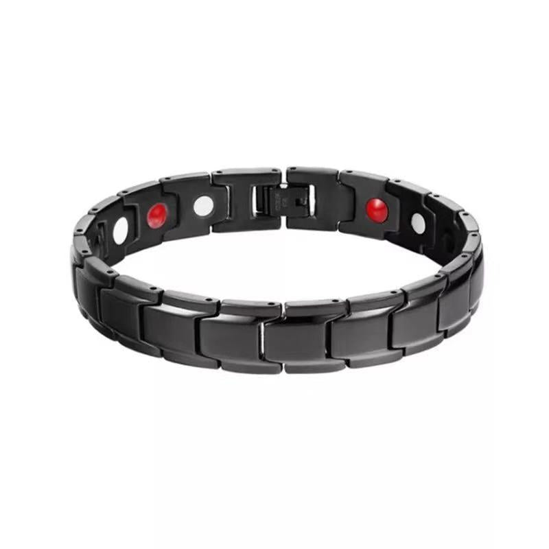 Temu Cross-Border Detachable Magnetic Bracelet European and American Fashion Unisex Couple Magnetic Bracelet Adjustable Watch Chain
