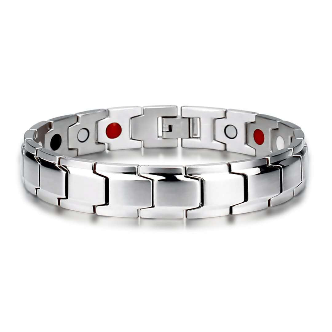 Temu Cross-Border Detachable Magnetic Bracelet European and American Fashion Unisex Couple Magnetic Bracelet Adjustable Watch Chain