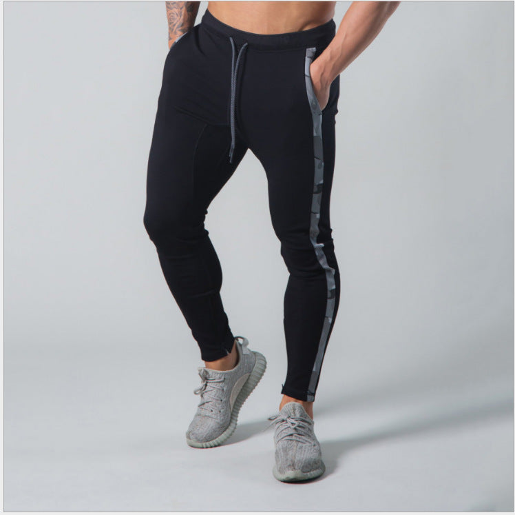 2020 Autumn New Muscle Brothers Running Fitness Cotton Trousers Casual Sports Pants Men's Factory Direct Sales