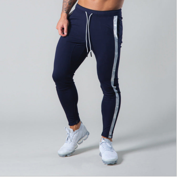2020 Autumn New Muscle Brothers Running Fitness Cotton Trousers Casual Sports Pants Men's Factory Direct Sales