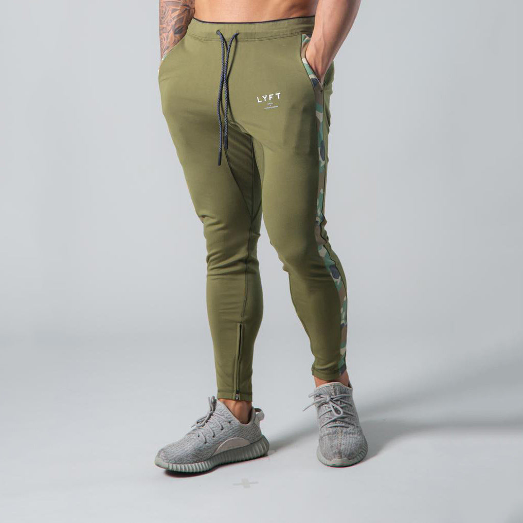2020 Autumn New Muscle Brothers Running Fitness Cotton Trousers Casual Sports Pants Men's Factory Direct Sales