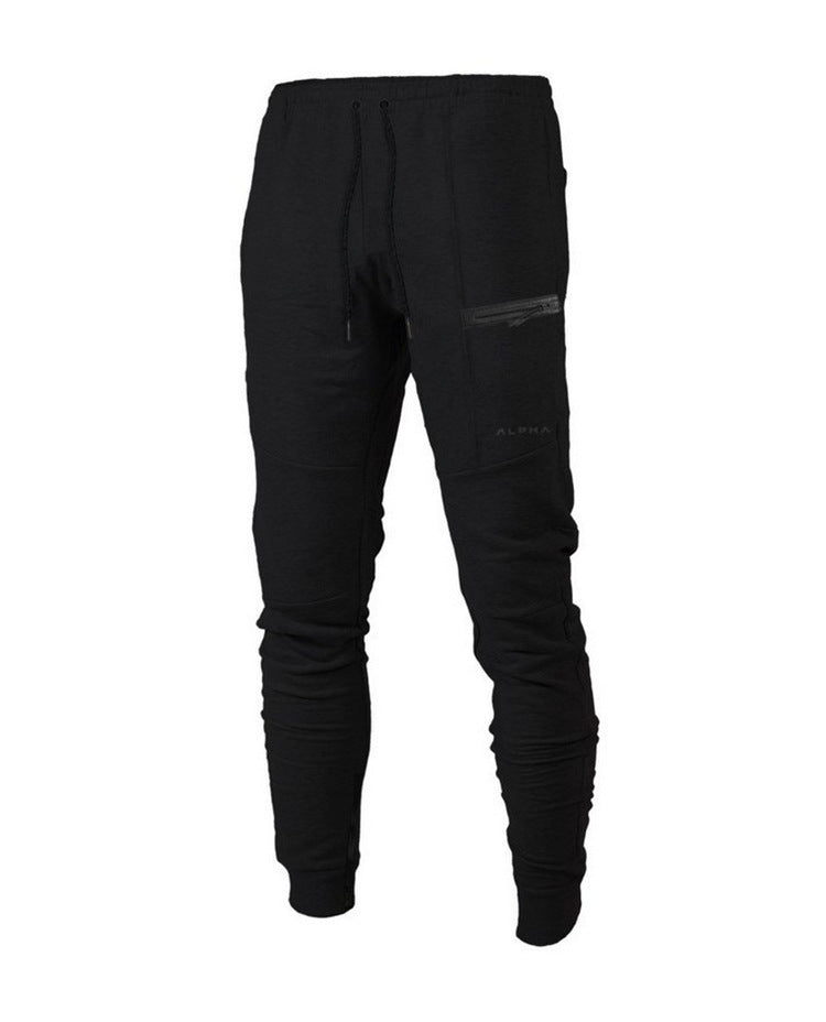 Muscle Fitness Brothers Training Breathable Leggings Men's Sports Casual Pants Running Basketball Slim-Fit Cotton Trousers