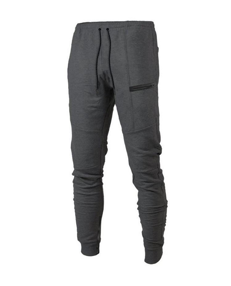 Muscle Fitness Brothers Training Breathable Leggings Men's Sports Casual Pants Running Basketball Slim-Fit Cotton Trousers