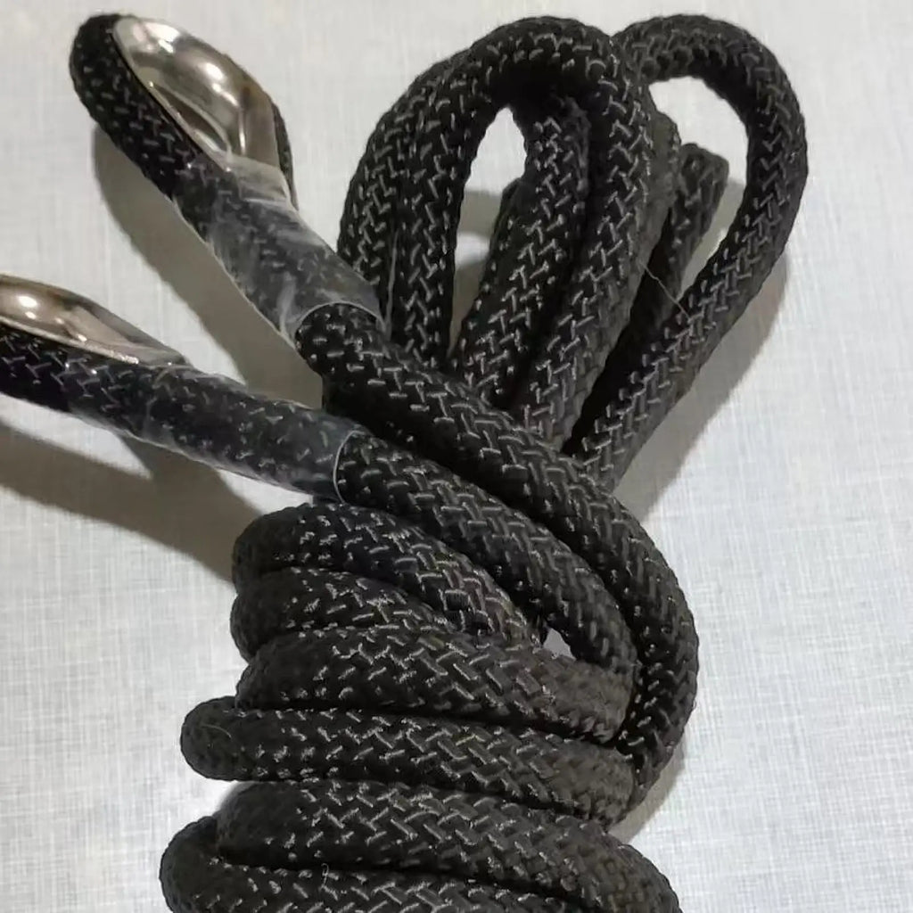 Pilates Reformer Pull Rope Part for Yoga Exercise Equipment Balance Training With Iron Ring Versatile Professional Band  Strap