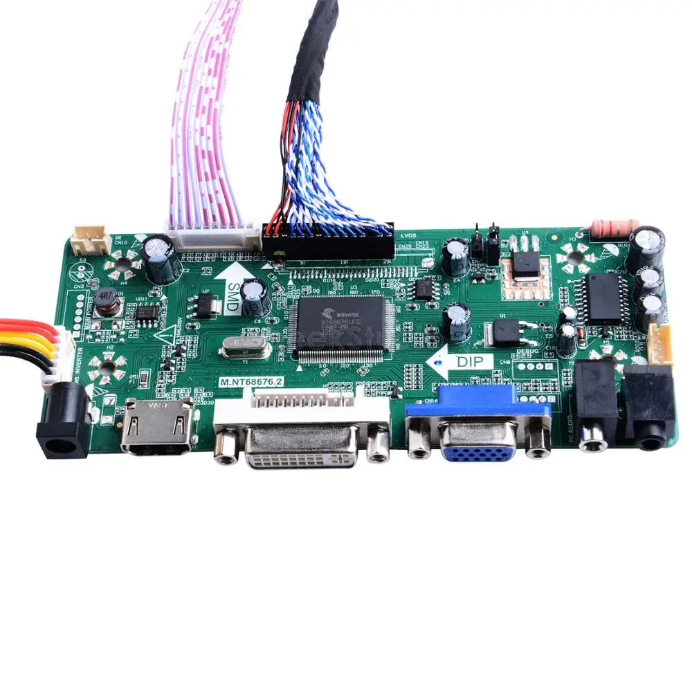 HDMI VGA DVI Arcade Audio Input LCD M170E Controller Driver Board For Arcade1Up Street Fighter Machine
