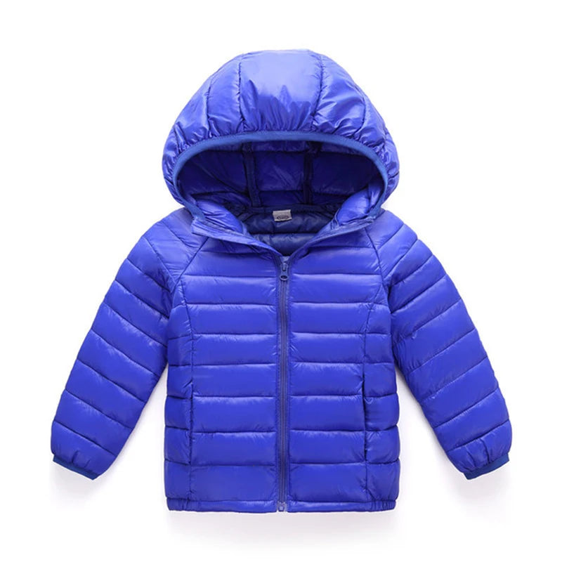 2-12 Years Autumn Winter Kids Down Jackets For Girls Children Clothes Warm Down Coats For Boys Toddler Girls Outerwear Clothes