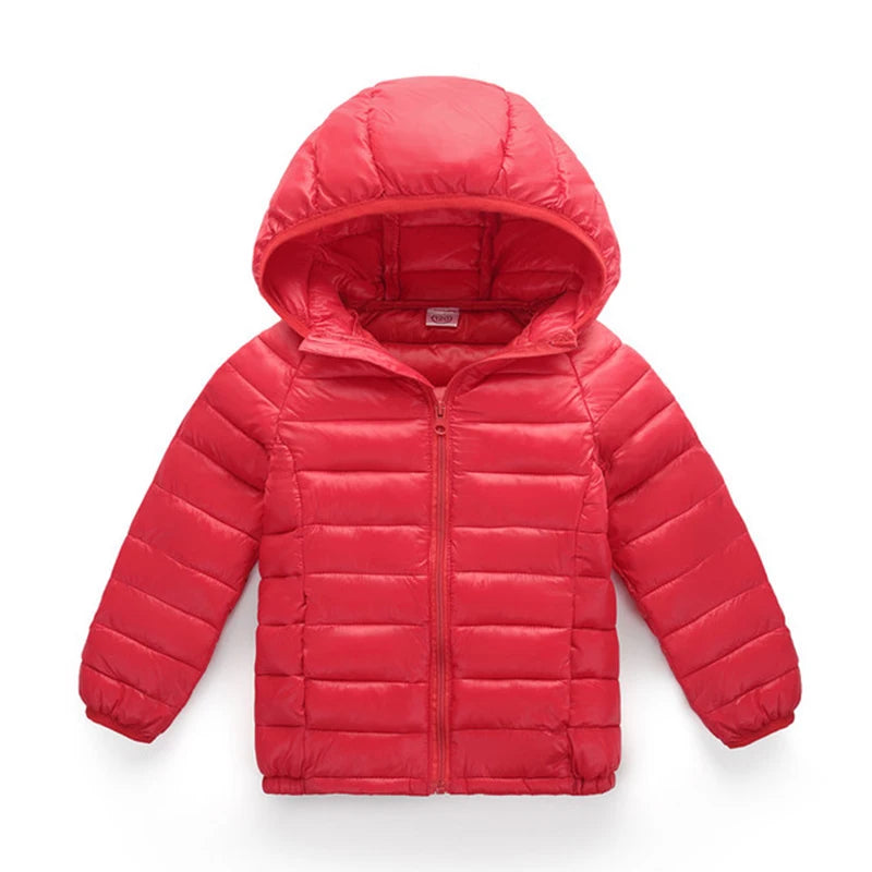 2-12 Years Autumn Winter Kids Down Jackets For Girls Children Clothes Warm Down Coats For Boys Toddler Girls Outerwear Clothes