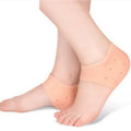 2 Pieces Heel Protector Protective Sleeve Heel Spur Pads for Relief Plantar Fasciitis Heel Pain Reduce Pressure on Heel Cushion