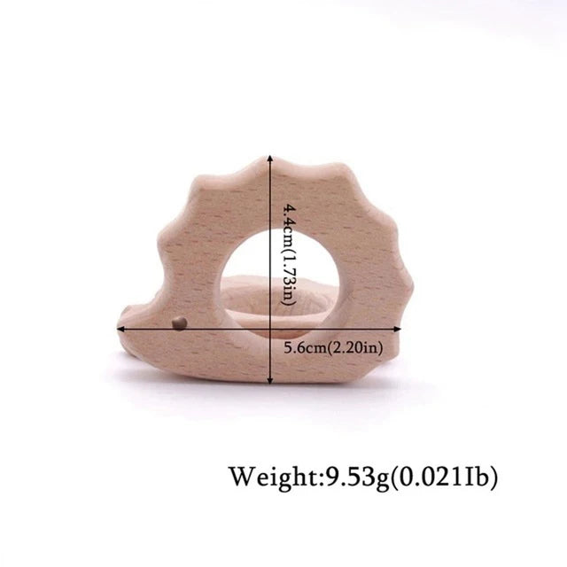 1pc Baby Teether Wooden Animal Pacifier Pendant BPA Free Beech Koala Rodent Teething Toys Kids Products Gifts