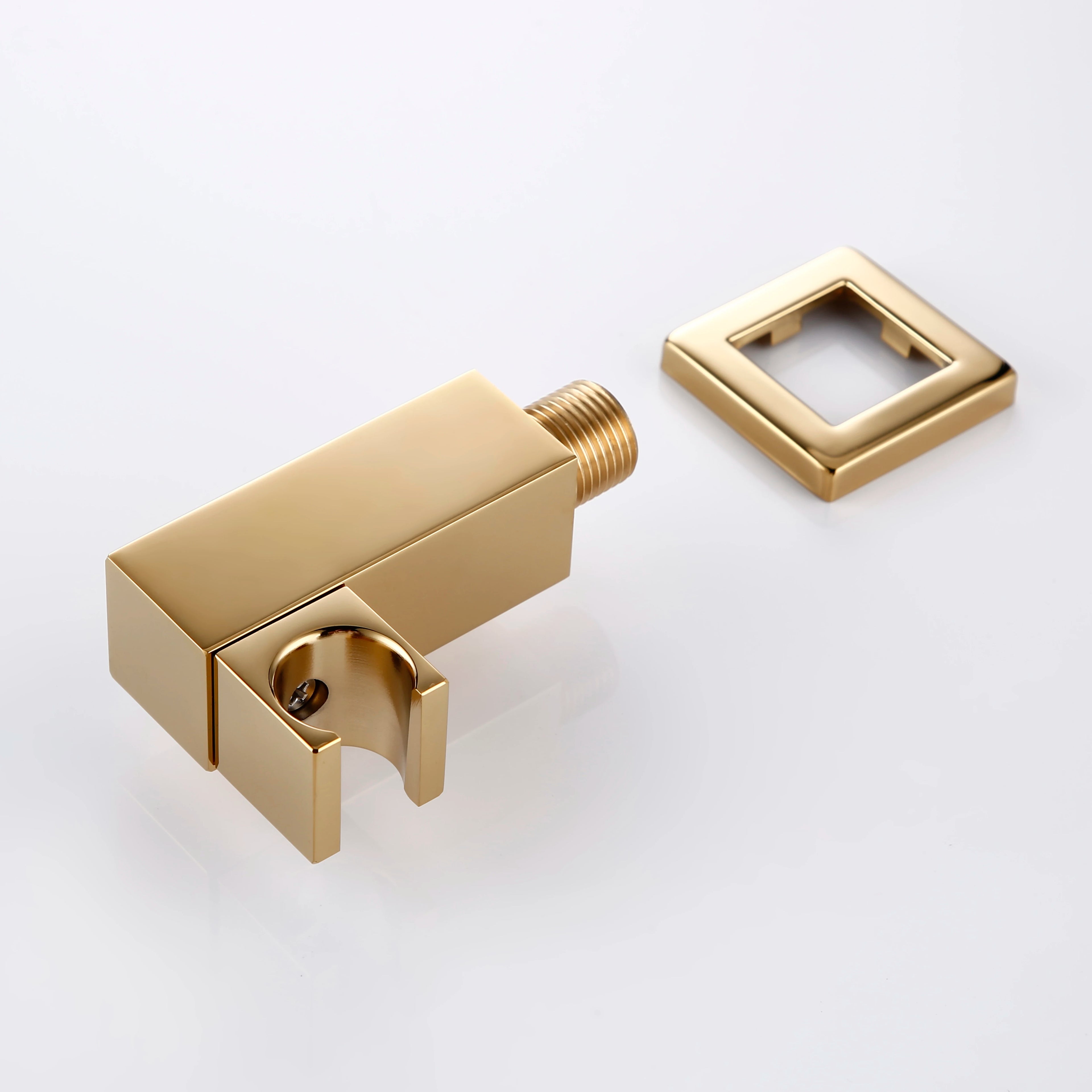 Bagnolux Factory Copper Bathroom Faucet Replacement Parts Square Shower Holder Chrome And Gold Shower Handle Bracket