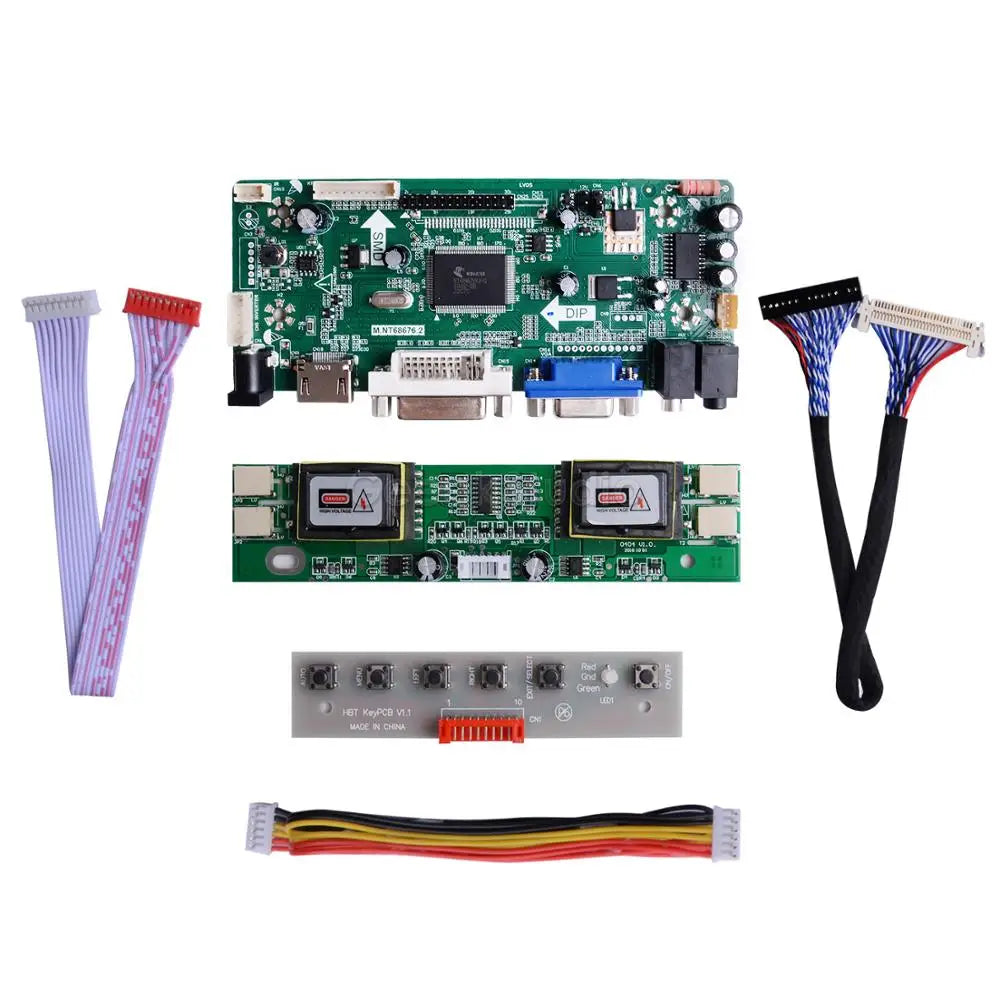 HDMI VGA DVI Arcade Audio Input LCD M170E Controller Driver Board For Arcade1Up Street Fighter Machine