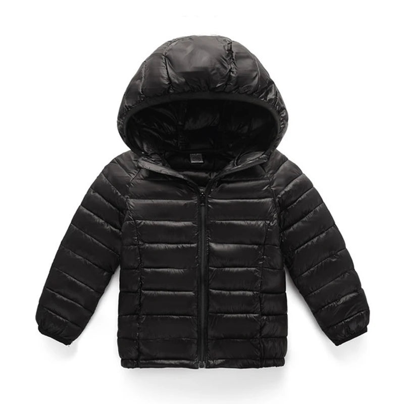 2-12 Years Autumn Winter Kids Down Jackets For Girls Children Clothes Warm Down Coats For Boys Toddler Girls Outerwear Clothes