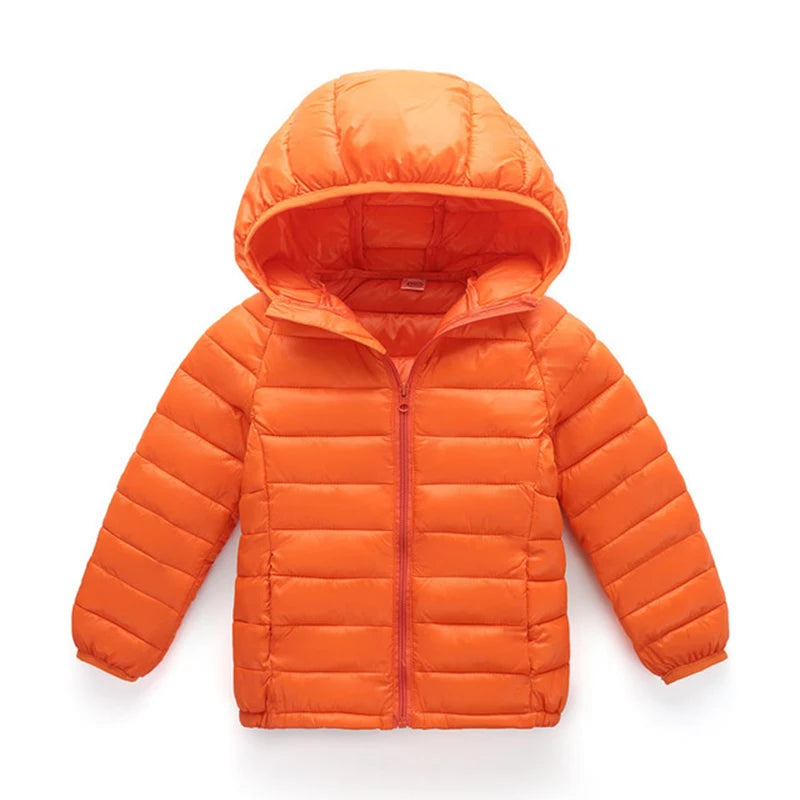 2-12 Years Autumn Winter Kids Down Jackets For Girls Children Clothes Warm Down Coats For Boys Toddler Girls Outerwear Clothes