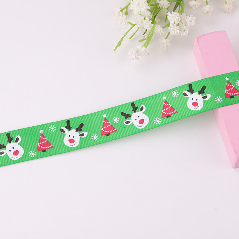 Cross-border Special Ribbon Wedding Christmas Packaging Ribbon Wholesale Exquisite Ribbon Gift Colorfulful Christmas Ribbon