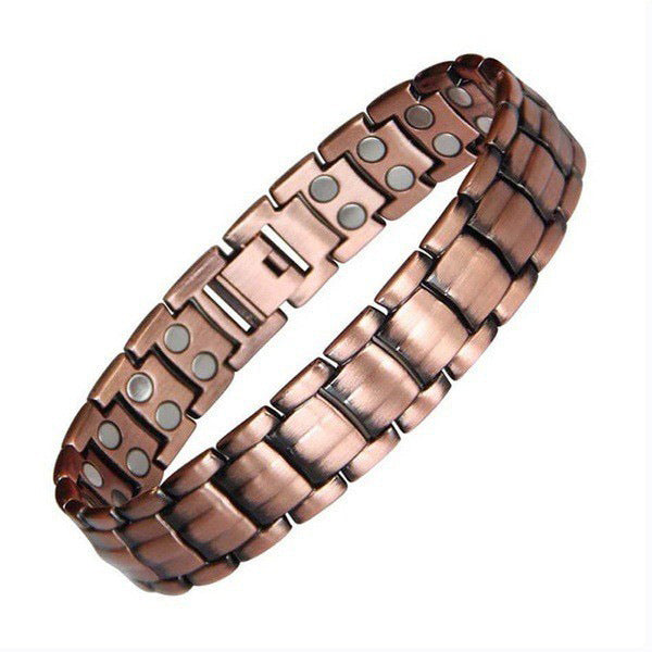 Temu Cross-Border Detachable Magnetic Bracelet European and American Fashion Unisex Couple Magnetic Bracelet Adjustable Watch Chain
