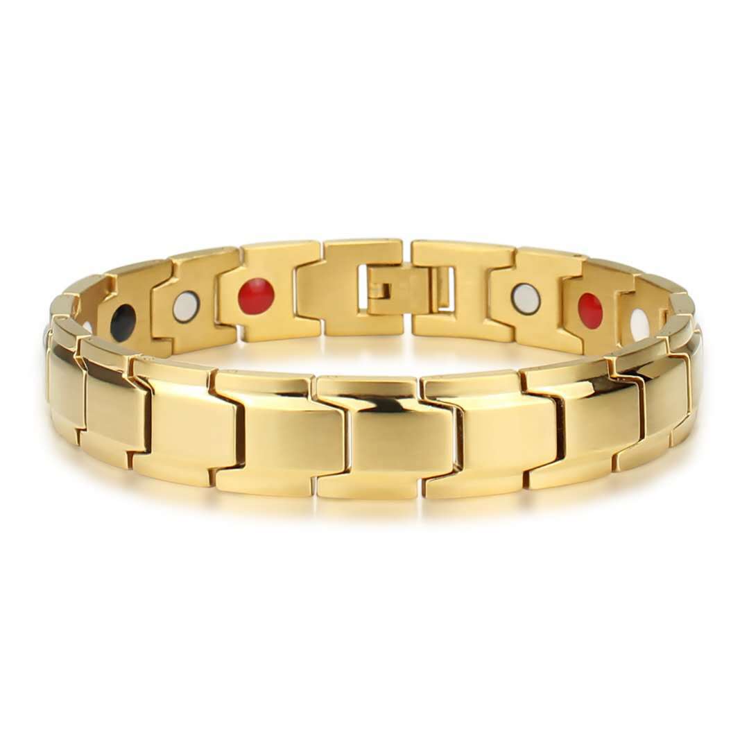 Temu Cross-Border Detachable Magnetic Bracelet European and American Fashion Unisex Couple Magnetic Bracelet Adjustable Watch Chain