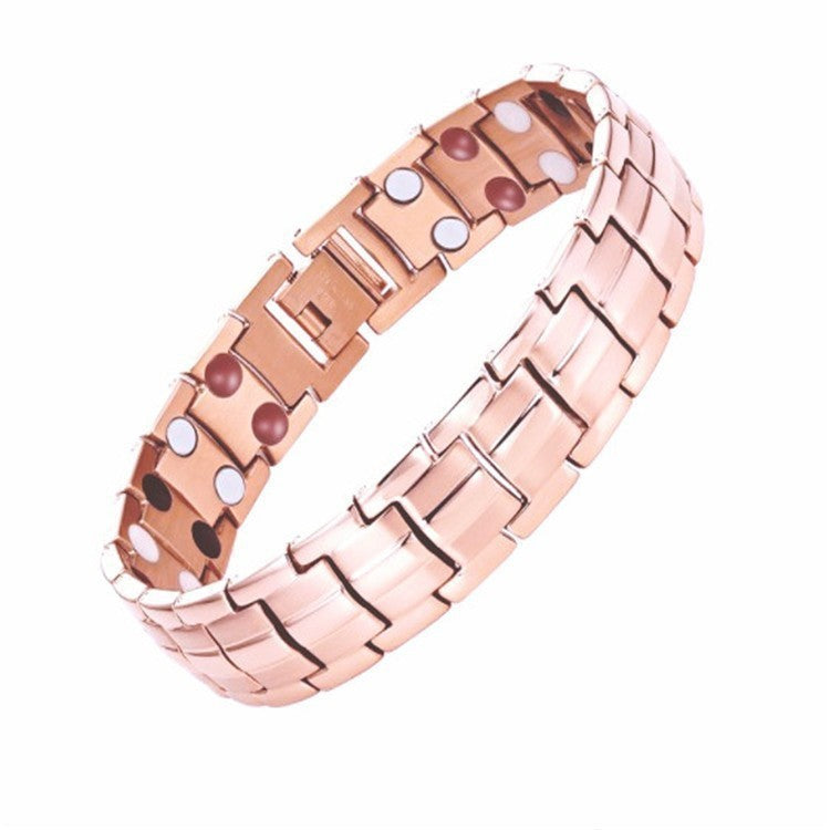 Temu Cross-Border Detachable Magnetic Bracelet European and American Fashion Unisex Couple Magnetic Bracelet Adjustable Watch Chain