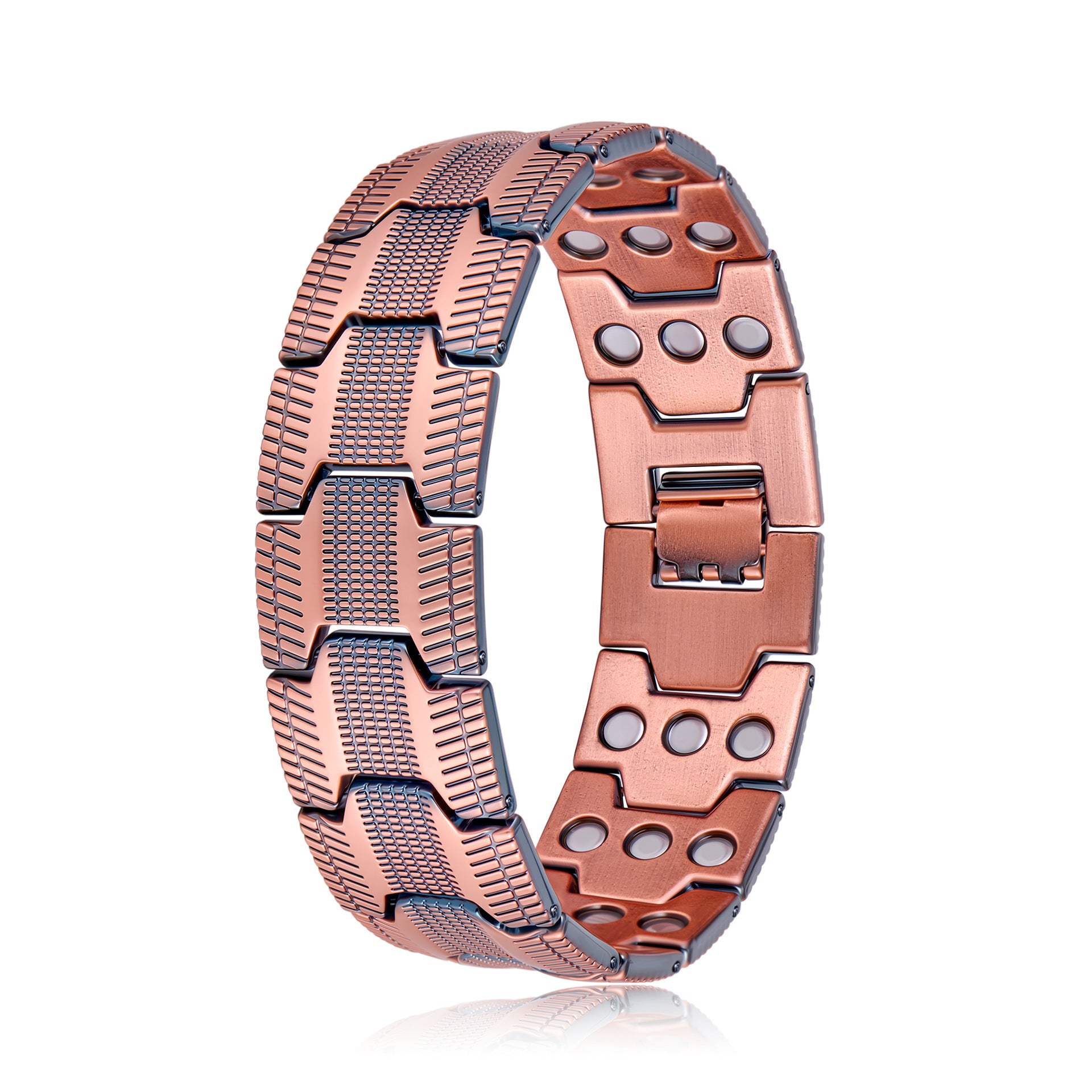 Temu Cross-Border Detachable Magnetic Bracelet European and American Fashion Unisex Couple Magnetic Bracelet Adjustable Watch Chain