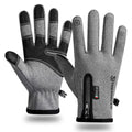 Gloves men's new autumn and winter warm finger touch screen waterproof riding outdoor manufacturers sports fitness gloves