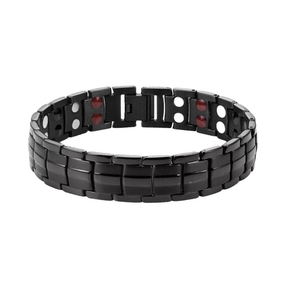 Temu Cross-Border Detachable Magnetic Bracelet European and American Fashion Unisex Couple Magnetic Bracelet Adjustable Watch Chain