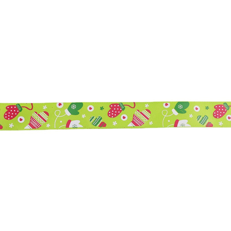 Cross-border Special Ribbon Wedding Christmas Packaging Ribbon Wholesale Exquisite Ribbon Gift Colorfulful Christmas Ribbon