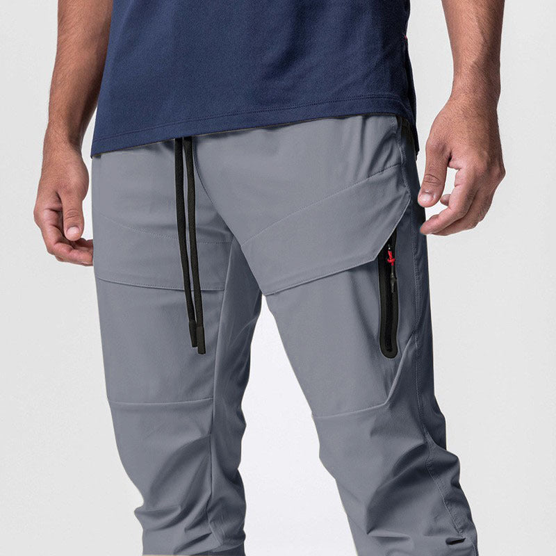 Us/Eu Size 2023 New Quick-Drying Fitness Pants High-Elastic Jogger Sports Pants for Men