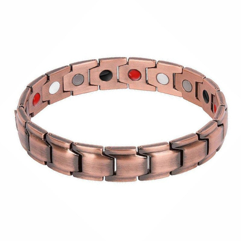Temu Cross-Border Detachable Magnetic Bracelet European and American Fashion Unisex Couple Magnetic Bracelet Adjustable Watch Chain