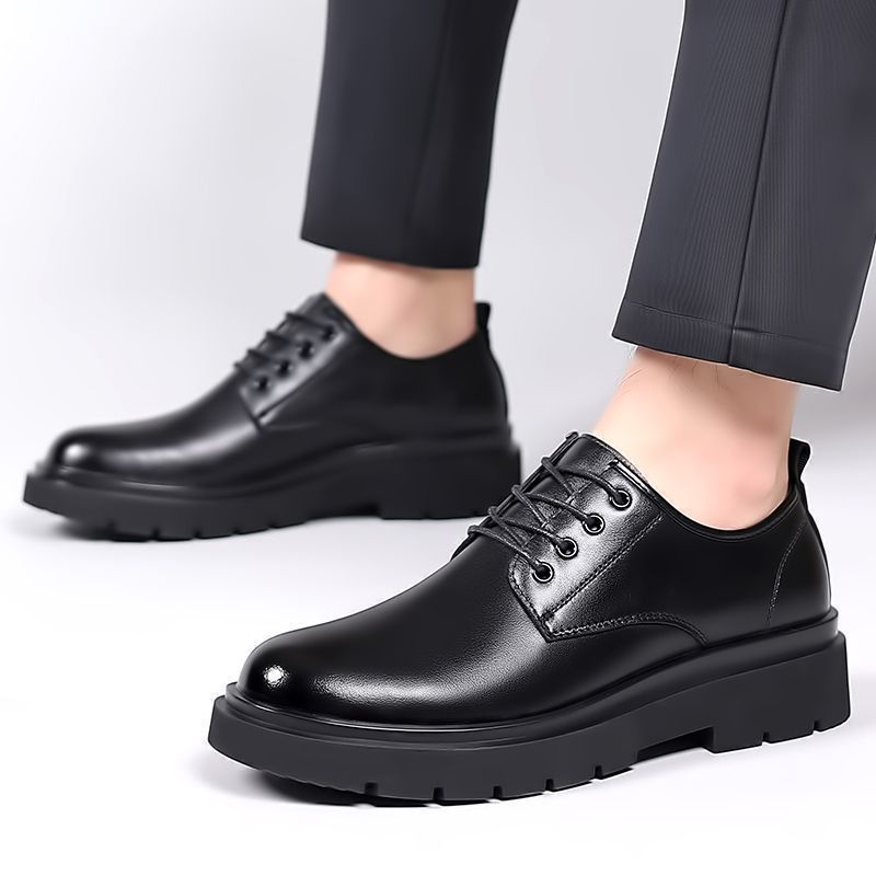 [100% full cowhide] special clearance processing leather shoes men's shoes genuine leather soft bottom non-slip business casual shoes