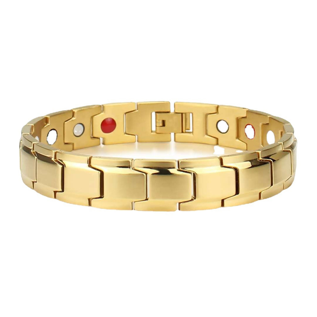 Temu Cross-Border Detachable Magnetic Bracelet European and American Fashion Unisex Couple Magnetic Bracelet Adjustable Watch Chain