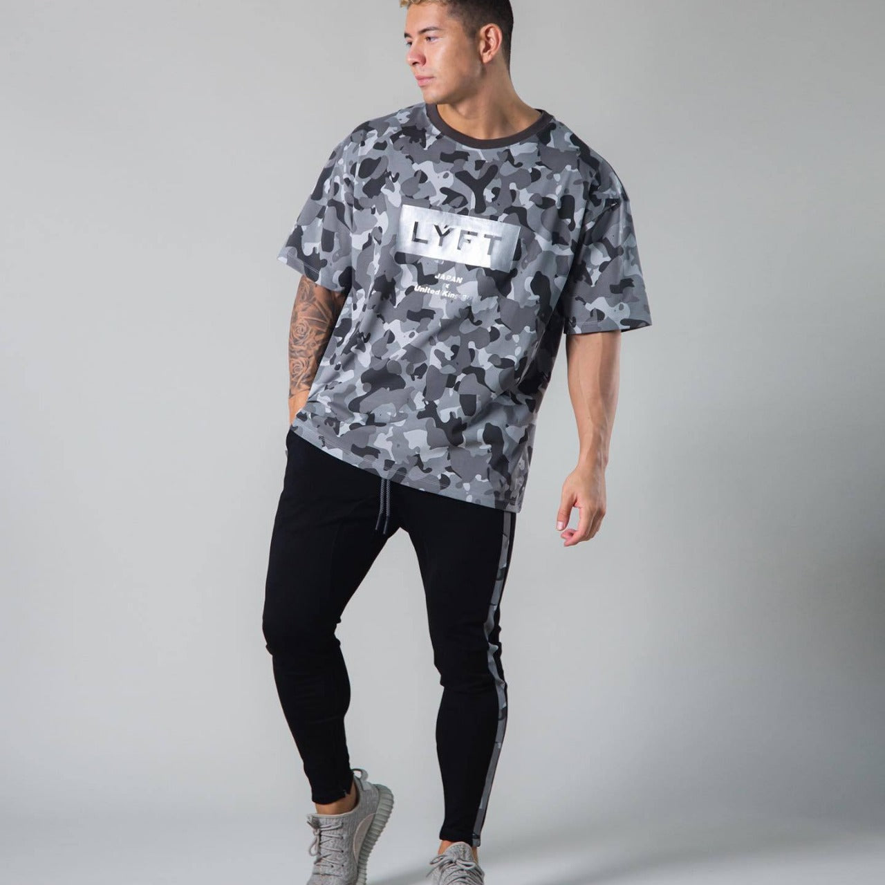 2020 Autumn New Muscle Brothers Running Fitness Cotton Trousers Casual Sports Pants Men's Factory Direct Sales