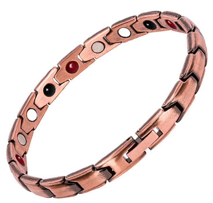 Temu Cross-Border Detachable Magnetic Bracelet European and American Fashion Unisex Couple Magnetic Bracelet Adjustable Watch Chain