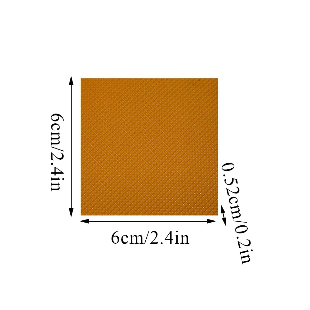 2pcs Repair Material Shoe Repair Wear-resistant DIY Soles Replacement High Heel Accessories Anti-slip Rubber Sole Protector