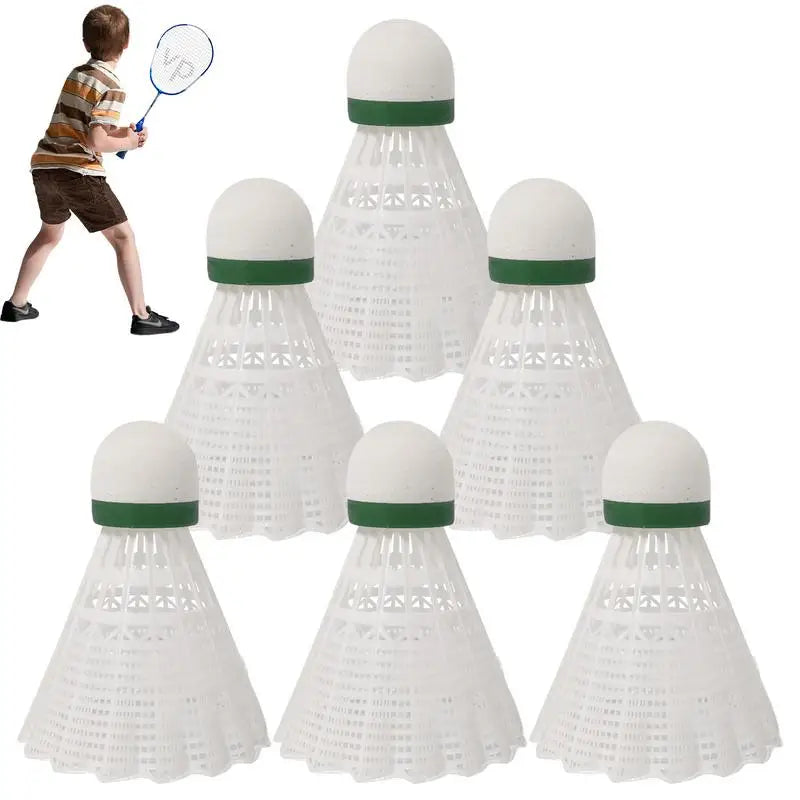 3/6/12X High Durability Feather Shuttles Badminton High Stability Badminton Shuttlecocks for Beginners Badminton Shuttlecocks