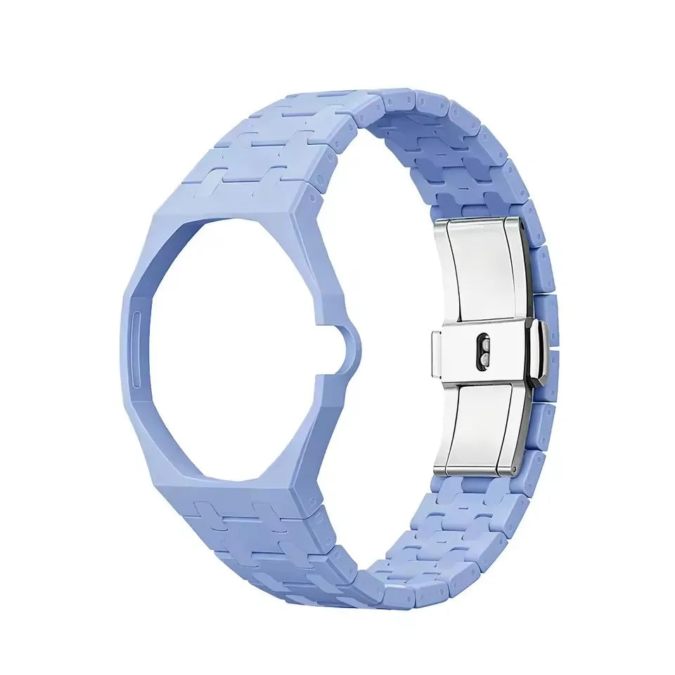 Advanced Luxury Modification Kit Pocket Changer To Wristwatch For Swatch X AP Royal POP Ceramic Biomaterials Watch Case Strap