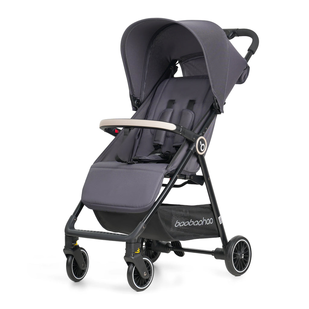 Baby stroller is lightweight, foldable, can sit or lie down, portable baby stroller with mesh design, cool and breathable