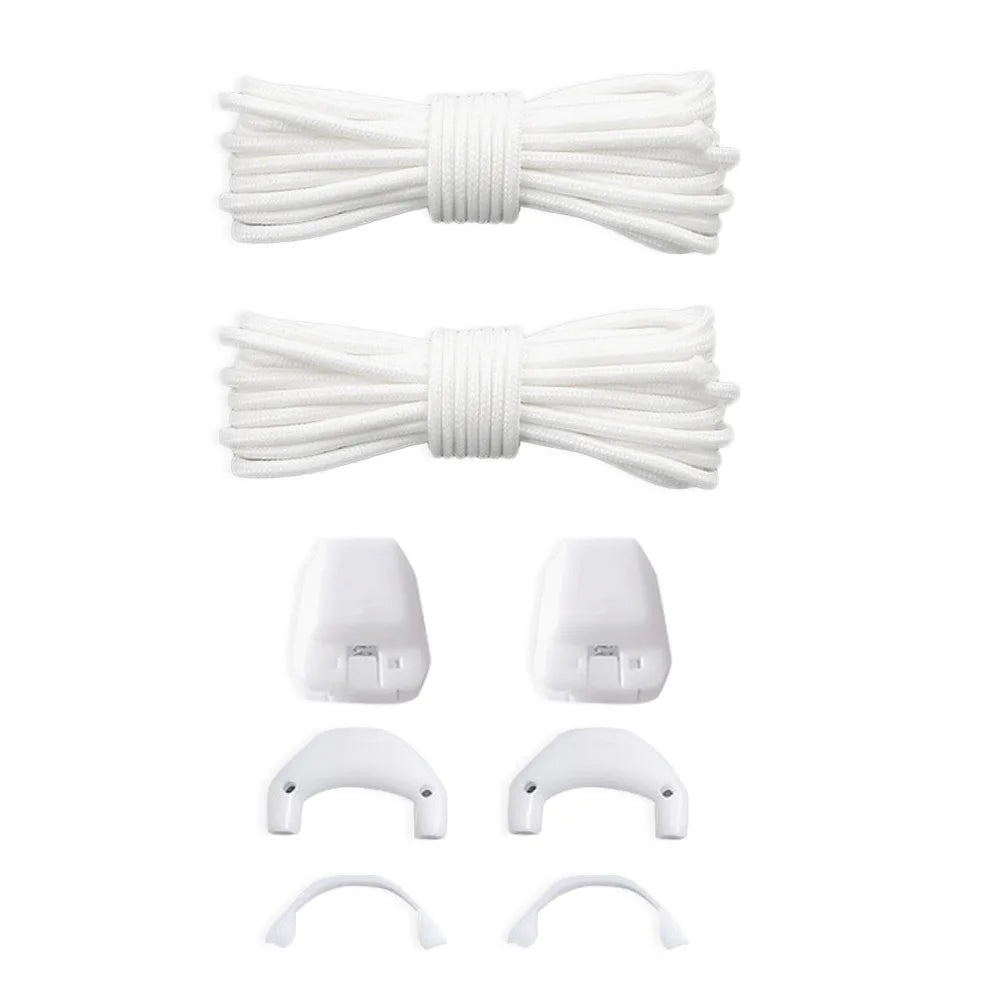 1Pair Without Ties Quick Lace Kit Round Tennis Creative No Tie Shoelaces Running Sneakers Shoelaces for Salomon Shoe Accessories