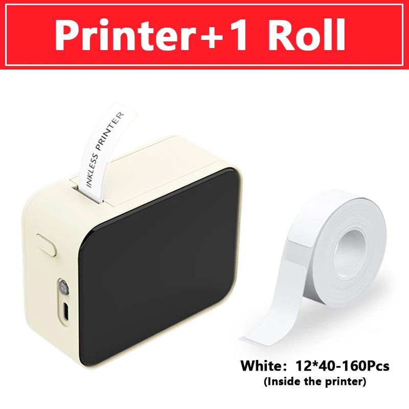 Marklife P15 Mini Pocket Thermal Label Printer Wireless Bluetooth Adhesive Label Maker Similar as D11 D110 D101 Portable Printer