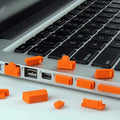 16 PCS Universal Notebook Laptop Anti Dust Plug Protective Dust Stopper Plug USB Computer Dustproof Protector For Laptop MacBook