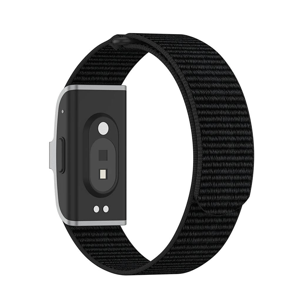 Suitable for Humu Band smart wristband strap 20mm single straight through nylon loop strap, breathable and comfortable