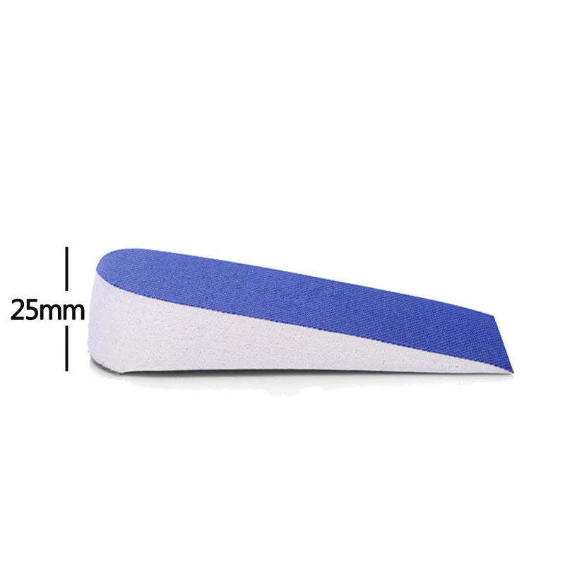 2.5cm Heightening Insole Invisible Unisex Women Heighten Insert Cushion Pads EVA Lifting Insole Heel Arch Support Taller Cushion